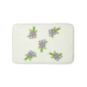 Wild Violets Bath Mat (Voorkant)
