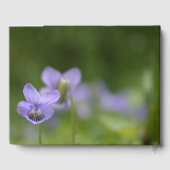 Wild Violets Celebration of Life Gastenboek (Achterkant)