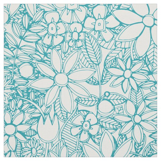 wild-vlooienblauw stof (Swatch)