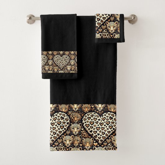 Wild voor je liefde bad handdoek (Insitu)