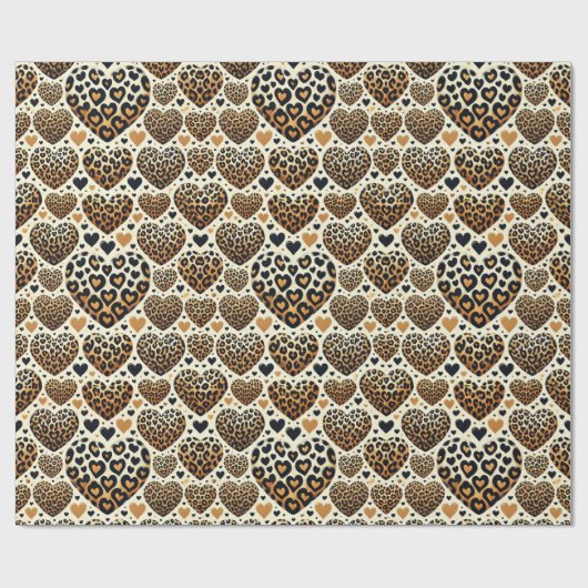 Wild voor jou cadeaupapier (Vlak)