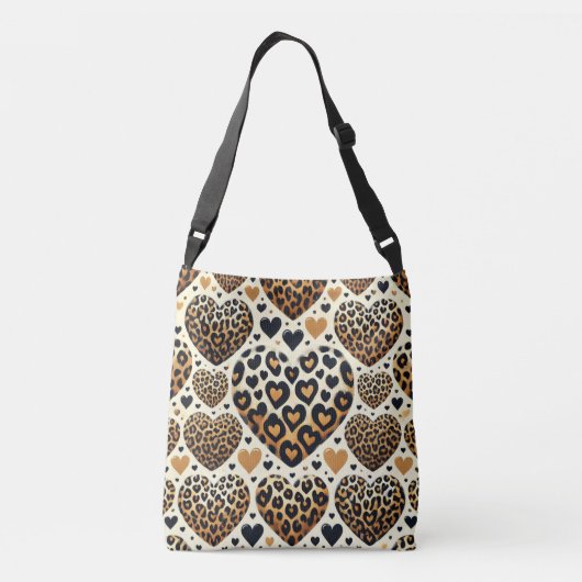 Wild voor jou crossbody tas (Achterkant)