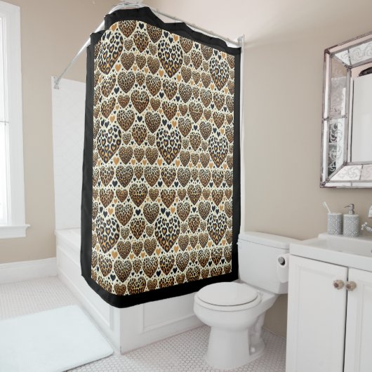 Wild voor jou douchegordijn (In situ)