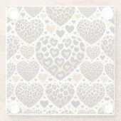 Wild voor jou glazen onderzetter (Achterkant)