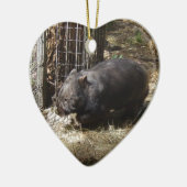 Wild voor vrouwen keramisch ornament (Links)