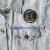 Wild voor vrouwen ronde button 5,7 cm (In situ)