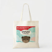 Wild voor Winter Tote Bag (Voorkant)