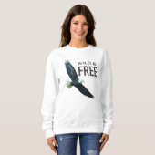 Wild & vrij met adelaar trui (Voorkant volledig)