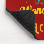 Wild Wacky en Wonderful Teacher Muismat (Hoek)