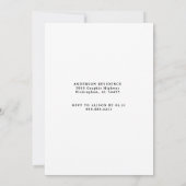 Wild & Wacky Oerwoud 3rdy Boy Foto Birthday Party Kaart (Achterkant)