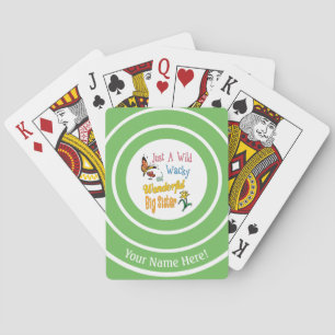 Wild Wacky Wonderful Big Sister Gifts Speelkaarten