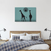 Wild Wall Decor Canva Art Canvas Afdruk (Insitu (Slaapkamer))