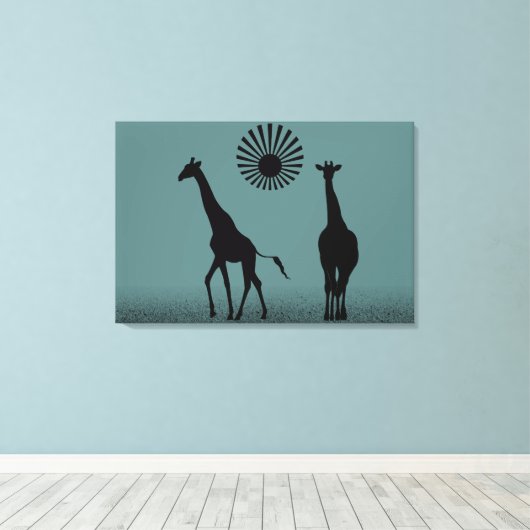 Wild Wall Decor Canva Art Canvas Afdruk (Insitu (Houten vloer))