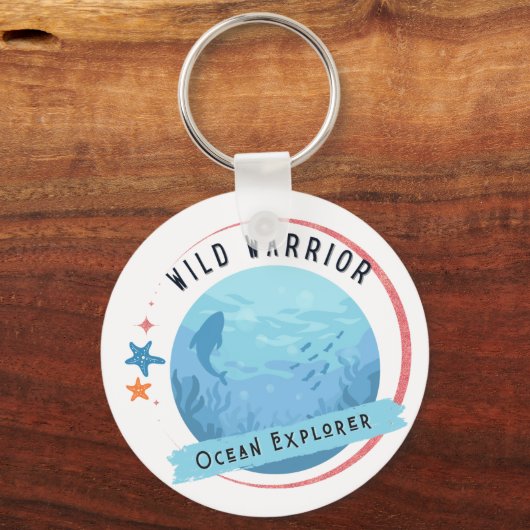 Wild Warrior Ocean Explorer Sleutelhanger (Achterkant)