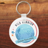 Wild Warrior Ocean Explorer Sleutelhanger (Voorkant)