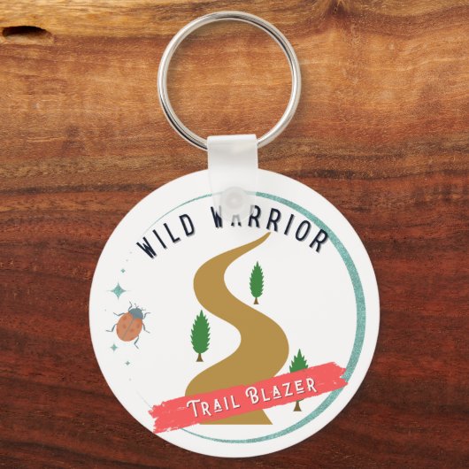 Wild Warrior Trail Blazer Sleutelhanger (Voorkant)