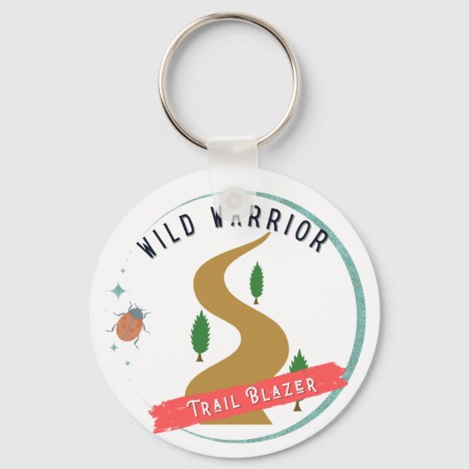 Wild Warrior Trail Blazer Sleutelhanger (Achterkant)