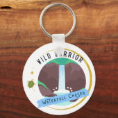 Wild Warrior Waterfall Chaser Sleutelhanger (Achterkant)