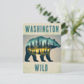  Wild Washington Beer Reizen Briefkaart (Staand voorkant)