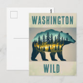  Wild Washington Beer Reizen Briefkaart (Voorkant / Achterkant)