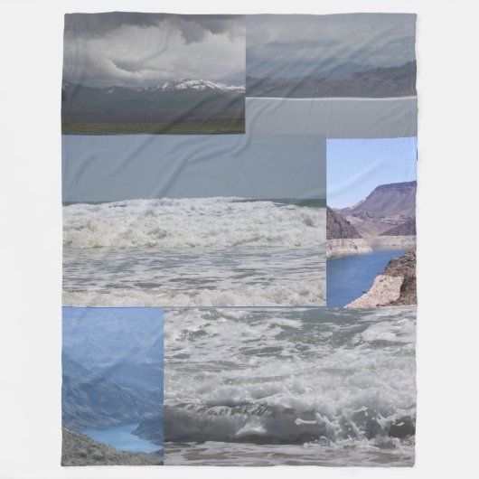 Wild Water Blanket Fleece Deken (Voorkant)