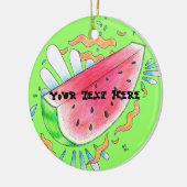 Wild Watermelon Ornament (Links)