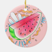 Wild Watermelon Ornament (Achterkant)