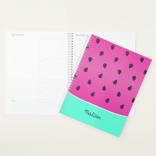 Wild Watermelon Slice | Gepersonaliseerd Planner (Display)