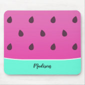 Wild Watermelon Slice | Gepersonaliseerde Mousepad Muismat (Voorkant)