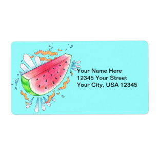 Wild Watermelon Verzendlabel