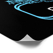  Wild Waves Beach Outsiders Surf Poster (Hoek)