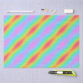 Wild wazig regenboog ontwerp tissuepapier (Craft)