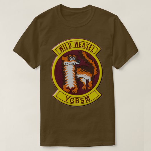 Wild Weasel T-shirt (Design voorkant)