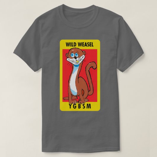 Wild Weasel YGBSM Clean Style T-shirt (Design voorkant)