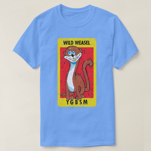 Wild Weasel YGBSM Grunge Style T-shirt (Design voorkant)