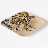 Wild Wedding Invitation Geïnspireerd door Natuur Papieren Bordje (Gebogen)