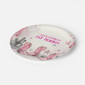 Wild West 1st Rodeo Birthday Papieren Bordje (Gekanteld)