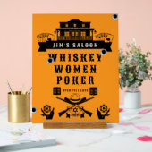 Wild West Americana Poker Acryl Bord (Huwelijk)