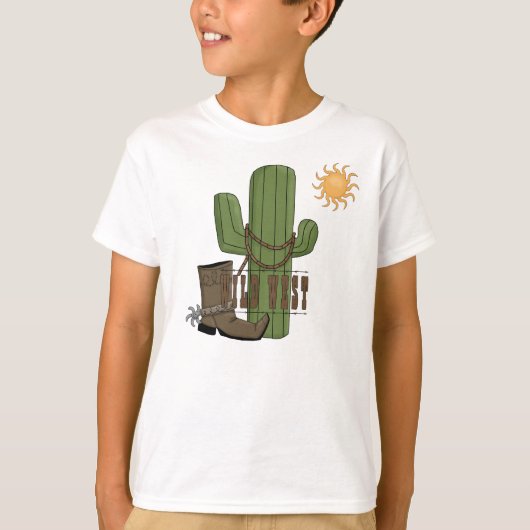 Wild West Arizona Desert T-shirt (Voorkant)