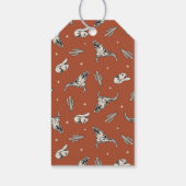 Wild West Baby shower Favor Tag Cadeaulabel (Achterkant)