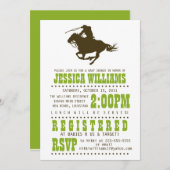 Wild West Baby shower Kaart (Voorkant / Achterkant)