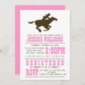 Wild West Baby shower Kaart (Voorkant / Achterkant)