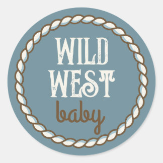 Wild West Baby Sticker