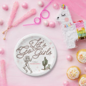 Wild West Bachelorette Laatste Rodeo Reisplan Papieren Bordje (Feest)