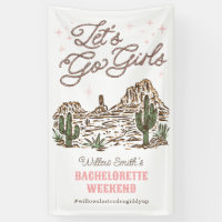 Wild West Bachelorette Laten we gaan Meiden Vinyl 