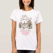 Wild West Bachelorette Let's Go Girls Tshirts (Voorkant)