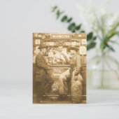 Wild West Bar Briefkaart (Staand voorkant)