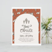 Wild West Birthday Time Capsule Sign (Staand voorkant)