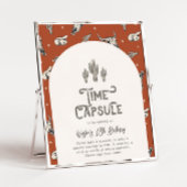 Wild West Birthday Time Capsule Sign