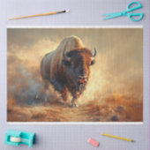 Wild West Bison Decoupage Tissuepapier (Craft)